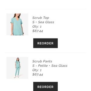 FIGS scrub set seagrass